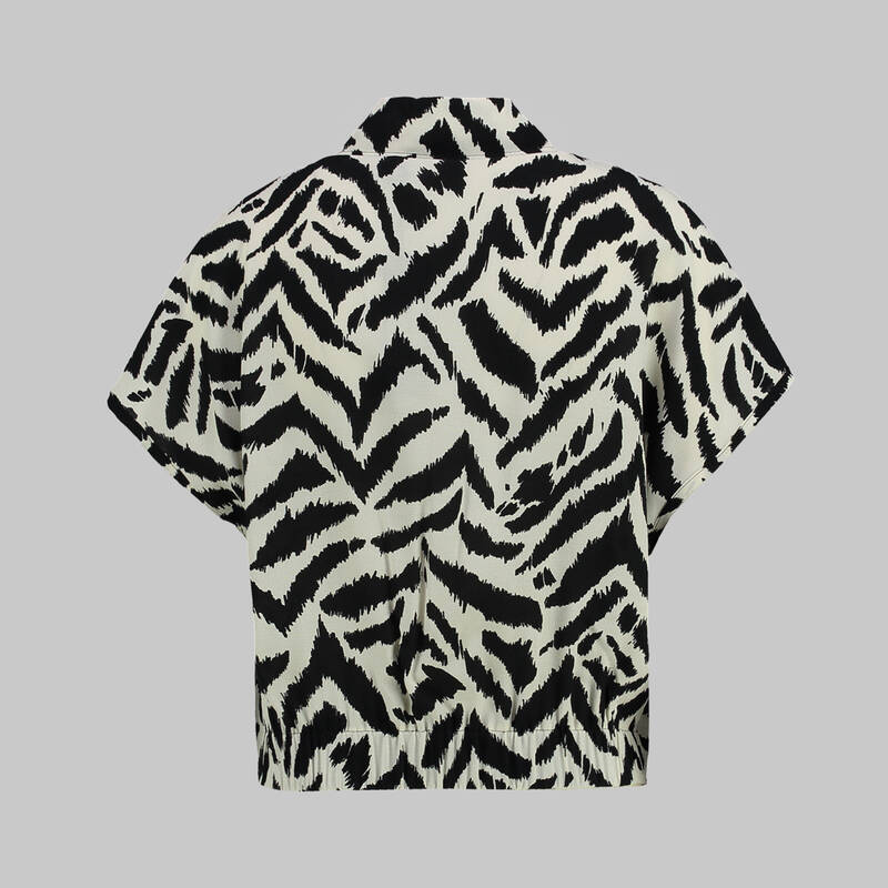 JOSETH SİYAH BEYAZ BLUZ