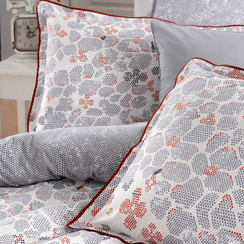 KARNIYO FANCY POPLIN ÇİFT KİŞİLİK NEVRESİM TAKIMI