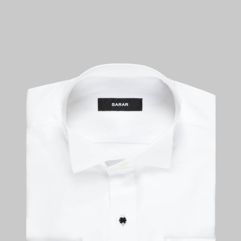 ALVINA BEYAZ SMOKİN GÖMLEK