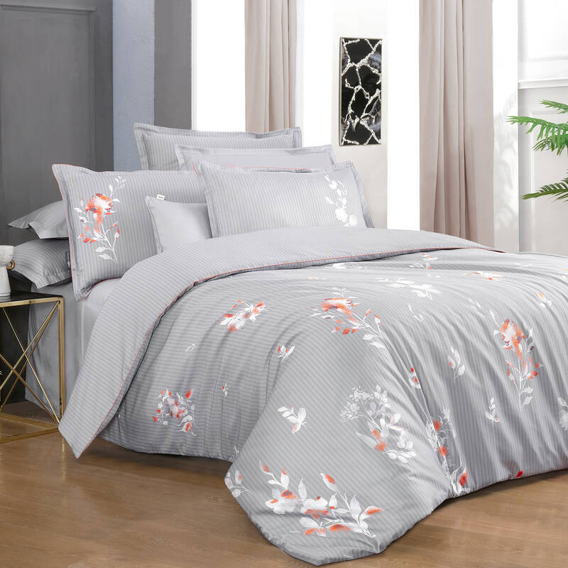 LIDA SATEN BEJ ÇİFT KİŞİLİK NEVRESİM TAKIMI