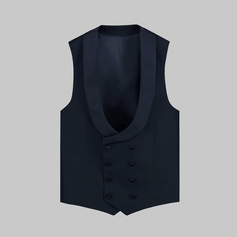 HAPPY CARLO NİGHT YELEK PAPYON SİYAH SMOKİN