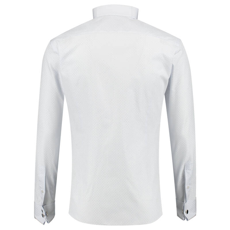 FELICE SHERMAN AÇIK GRİ SMOKİN GÖMLEK