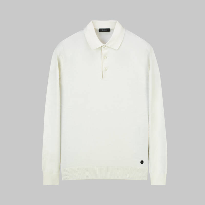 DÜĞMELİ POLO YAKA LACİVERT TRİKO