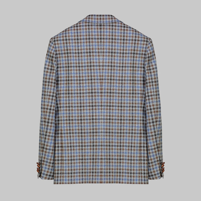 REXFORD KARELİ GRİ CEKET