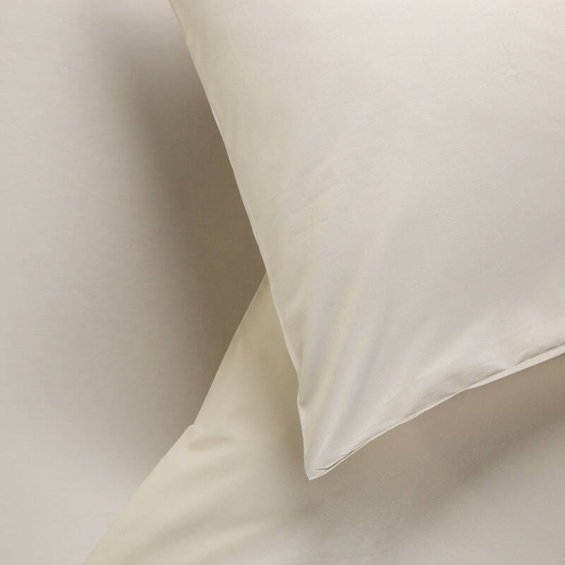 FITTED RANFORCE ÇARŞAF SETİ ÇİFT KİŞİLİK EKRU