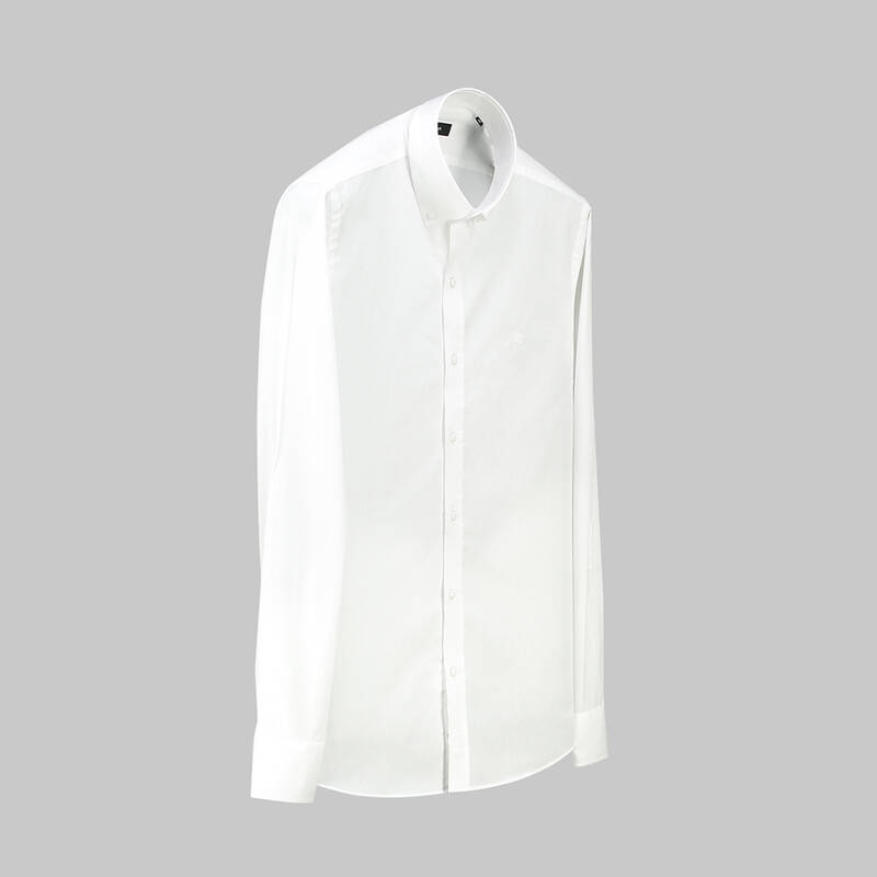 ELETA UZUN KOL BEYAZ SLİM GÖMLEK