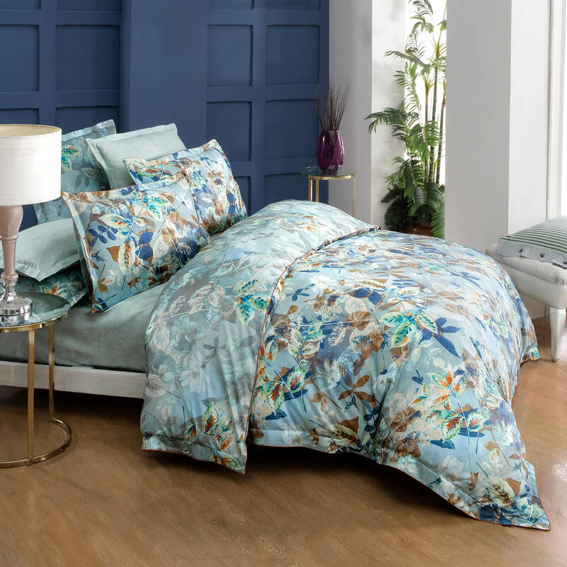 EMILY SATEN ÇİFT KİŞİLİK GRİ NEVRESİM TAKIMI