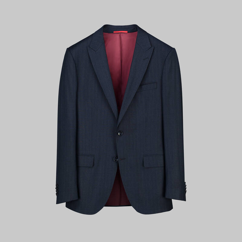 AMARA RESTA ÇİZGİLİ SİYAH TAKIM ELBİSE