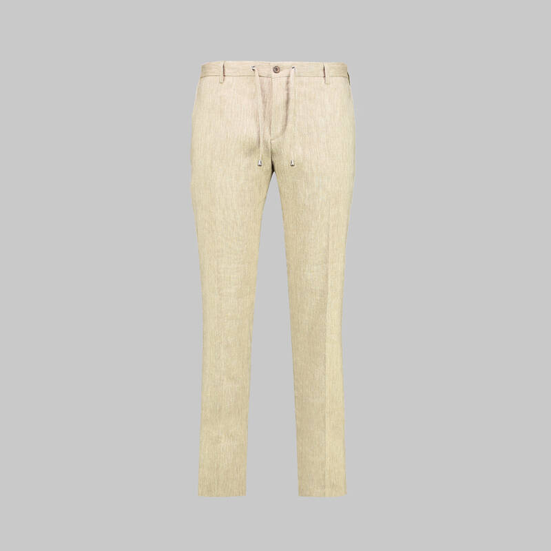 ENRIC BELİ BAĞCIKLI SİYAH PANTOLON