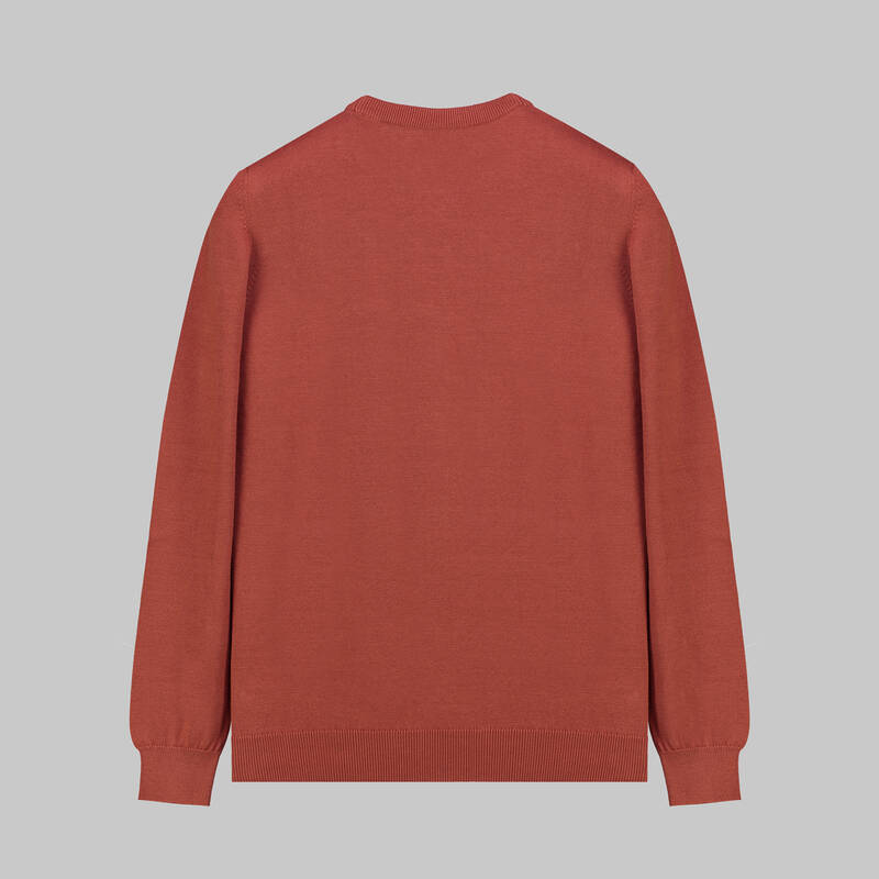 BİSİKLET YAKA LACİVERT TRİKO