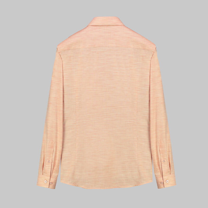 GOIAS UZUN KOL AÇIK KAHVERENGİ GÖMLEK