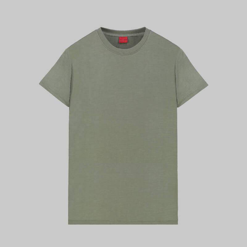 BİSİKLET YAKA SİYAH BASİC TİŞÖRT