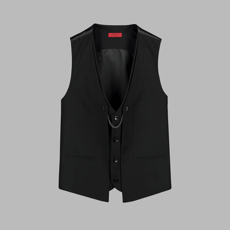 HAPPY NIGHT BOB YELEK PAPYON SİYAH SMOKİN TAKIM