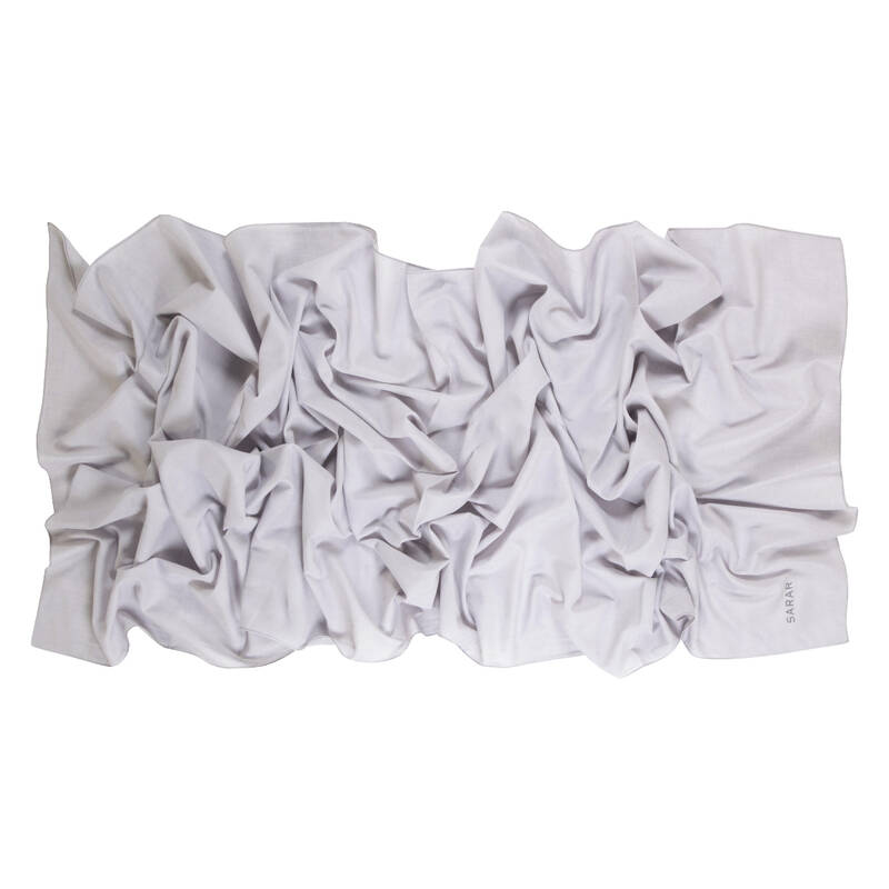 SİYAH PAMUK KETEN ŞAL