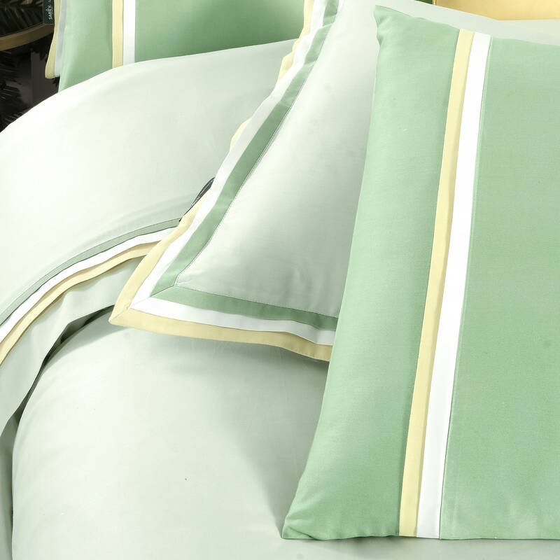 MINSK SATEN ÇİFT KİŞİLİK BEJ SOMON NEVRESİM TAKIMI