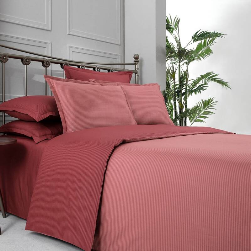 FANCY STRIPE SARI ÇİFT KİŞİLİK NEVRESİM TAKIMI