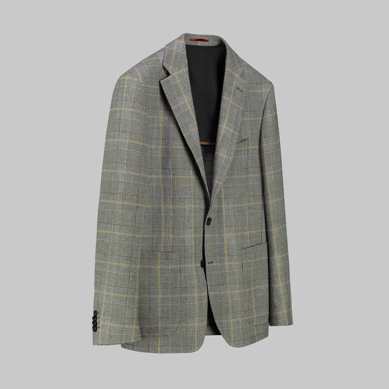 MATTEO GRİ KARELİ CEKET