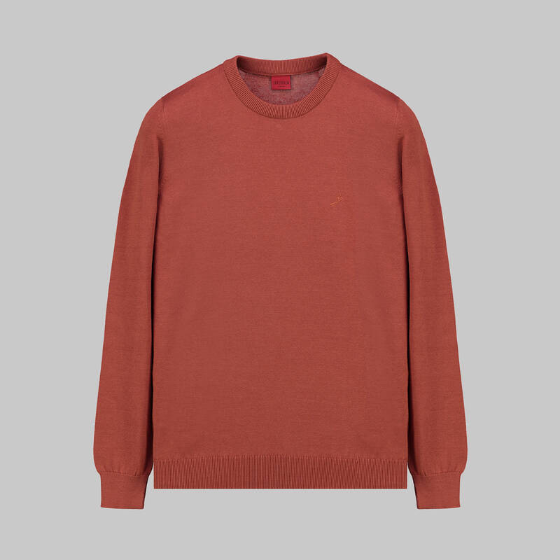 BİSİKLET YAKA LACİVERT TRİKO