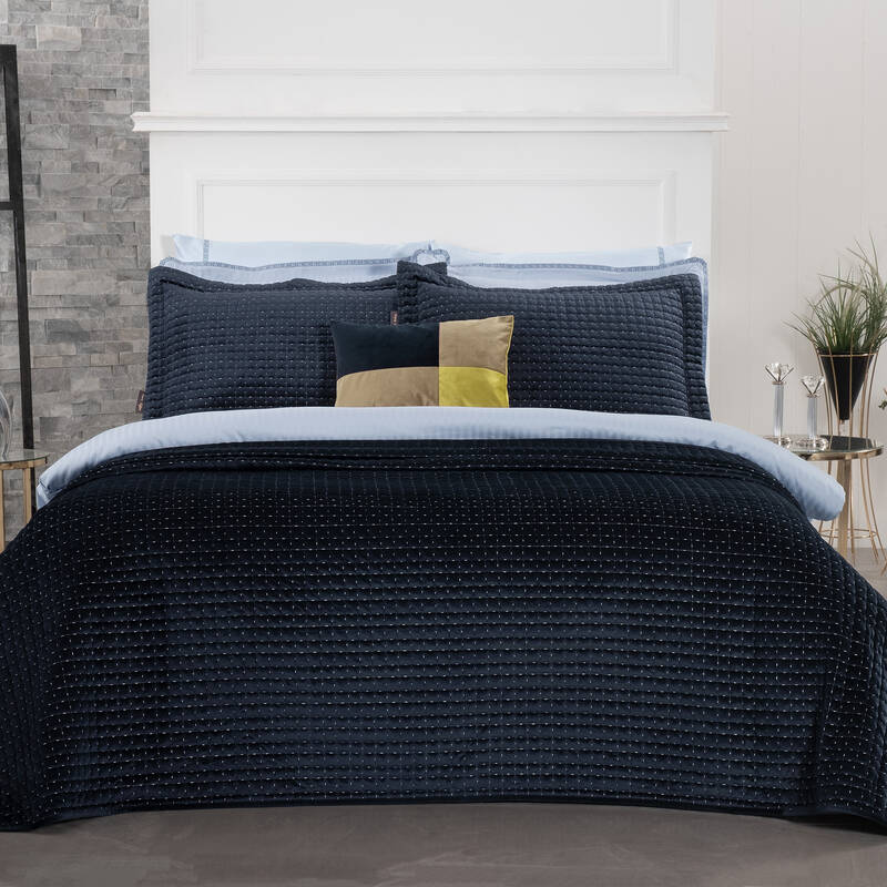 DUSTIN ÇİFT KİŞİLİK YATAK ÖRTÜSÜ SETİ