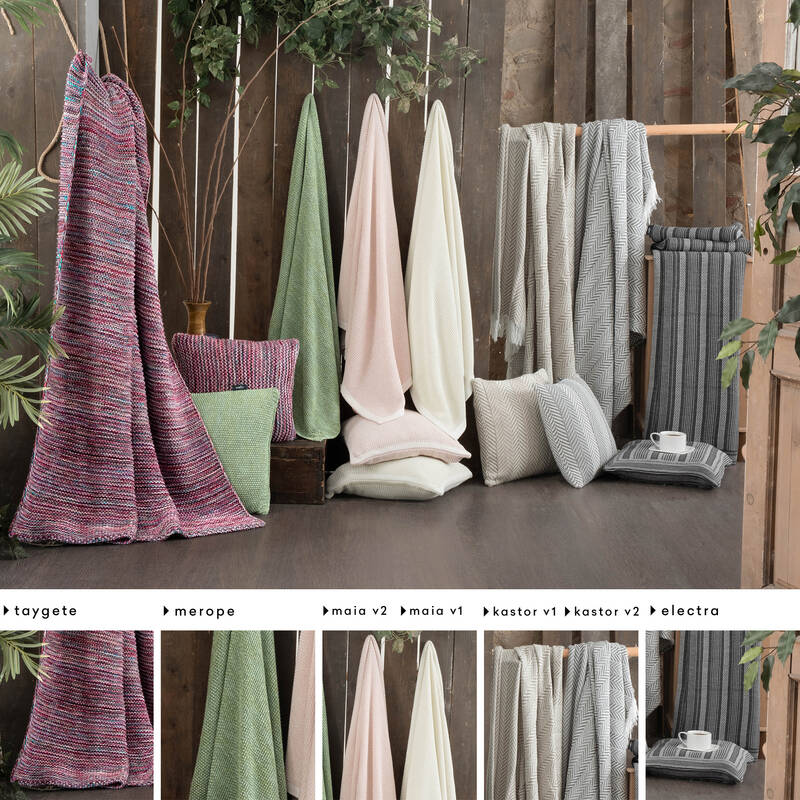 TAYGETE KIRMIZI THROW