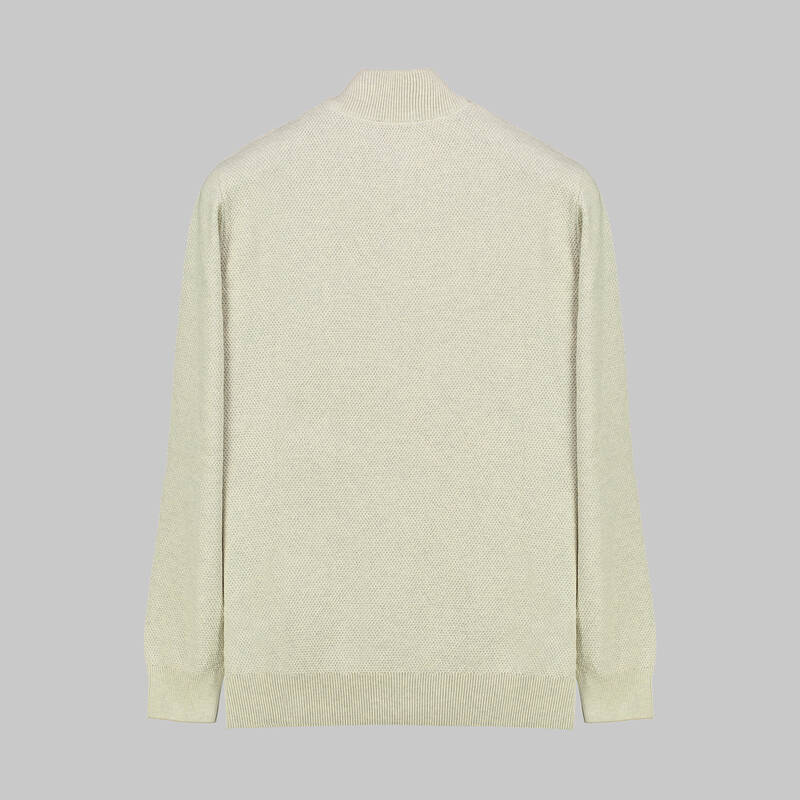 FERMUARLI TRİKO SİYAH HIRKA