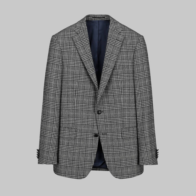 REXFORD KARELİ GRİ CEKET