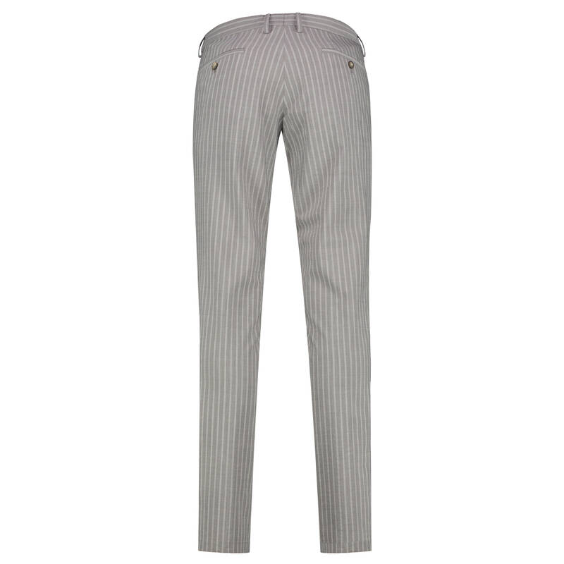 RESTA GRİ ÇİZGİLİ PANTOLON