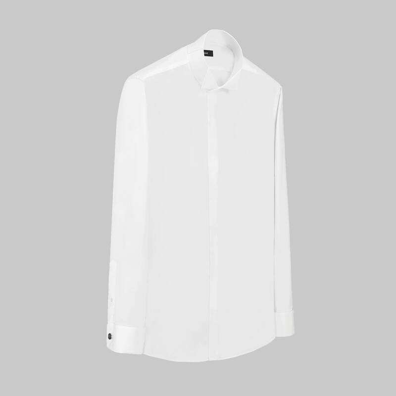 RICCO BEYAZ SMOKİN GÖMLEK