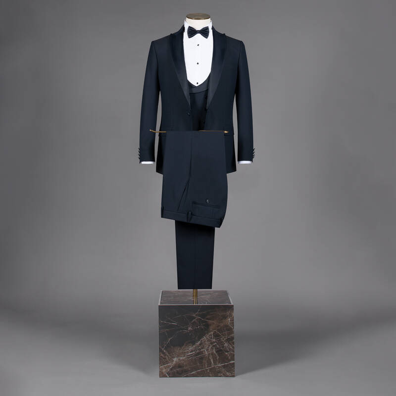 HAPPY CARLO NİGHT YELEK PAPYON SİYAH SMOKİN