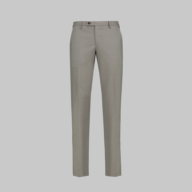 AMARA AÇIK GRİ KARELİ YELEKLİ TAKIM