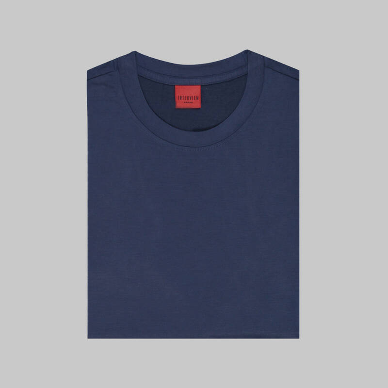 BİSİKLET YAKA SİYAH BASİC TİŞÖRT