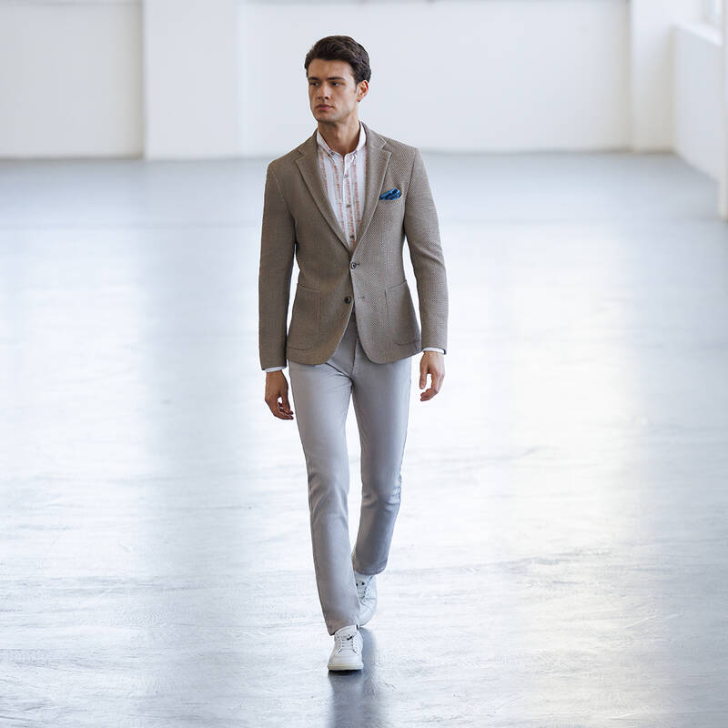 COSTELLE 1 SİYAH KOTON PANTOLON