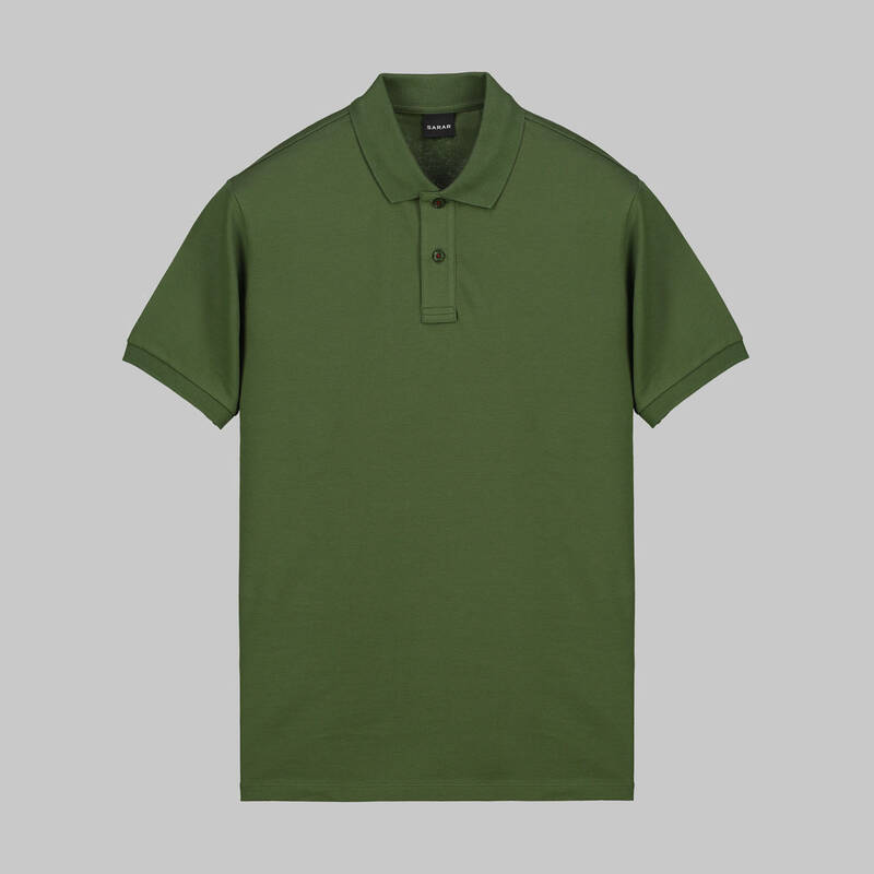 HAKİ POLO YAKA TİŞÖRT