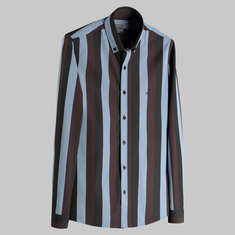 SLİM FİT GOIAS SOHO MAVİ GÖMLEK