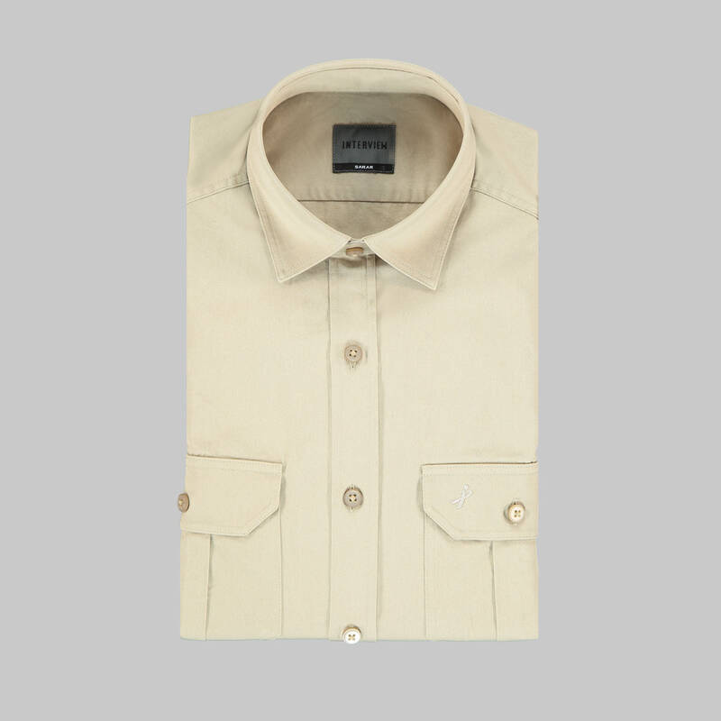 CEPLİ LACİVERT GÖMLEK