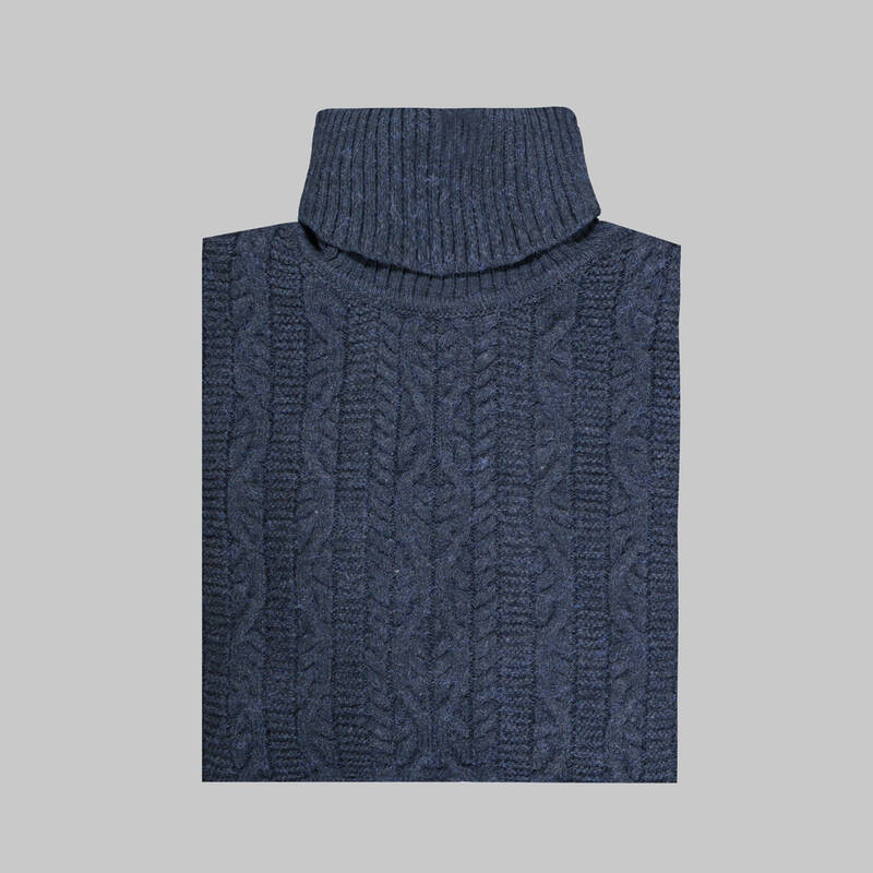 TAM BALIKÇI KEMİK RENGİ TRİKO