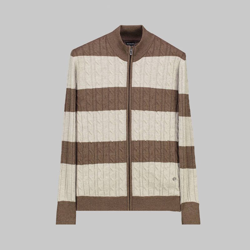 LACİVERT FERMUARLI YARIM BALIKÇI TRİKO