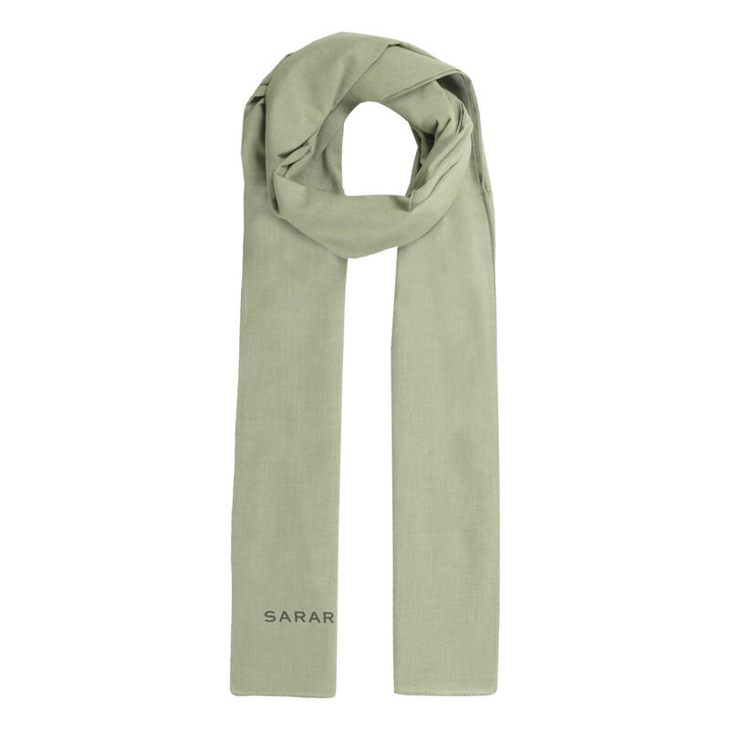 SİYAH PAMUK KETEN ŞAL