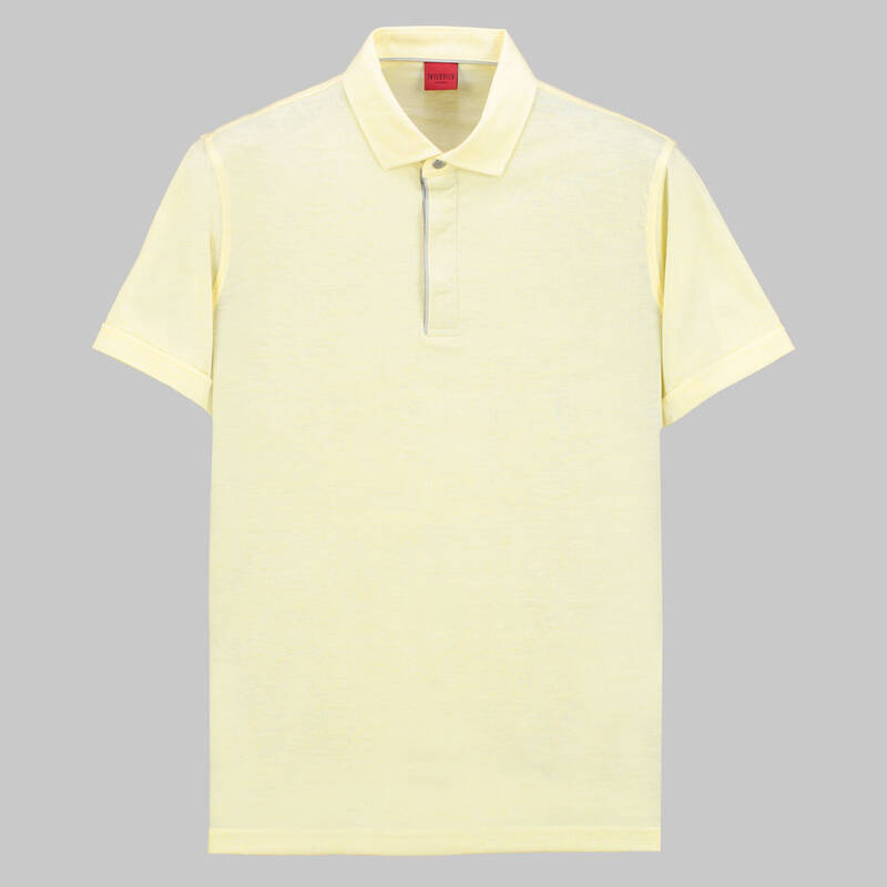 INTERVIEW POLO YAKA SARI T-SHIRT