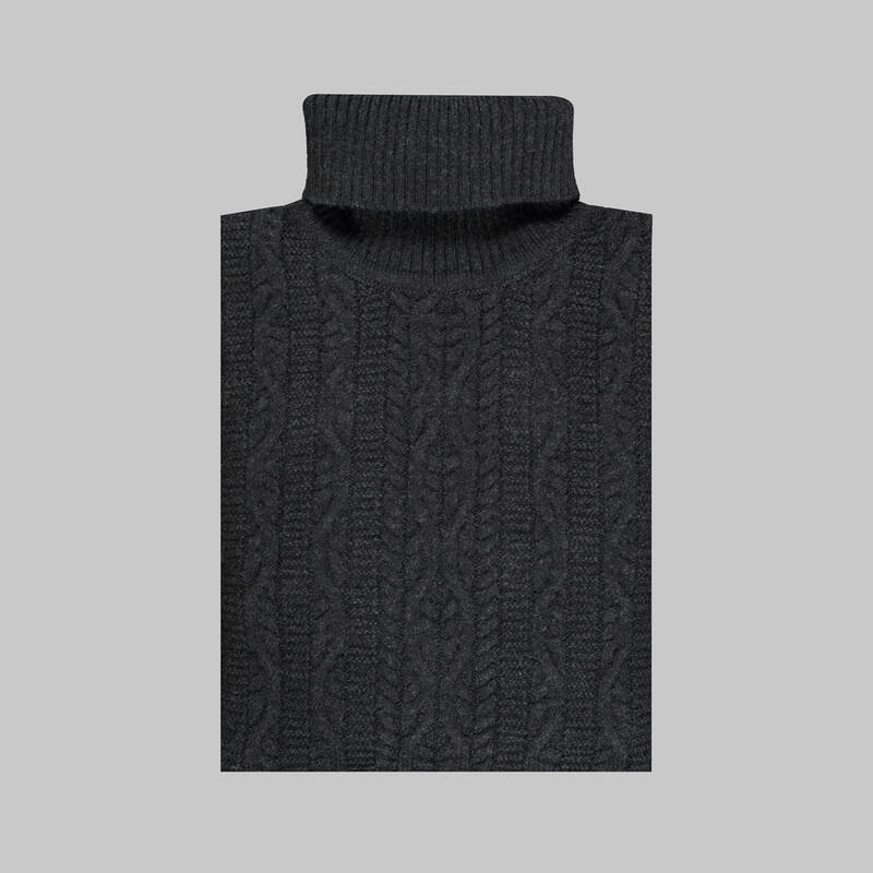 TAM BALIKÇI KEMİK RENGİ TRİKO