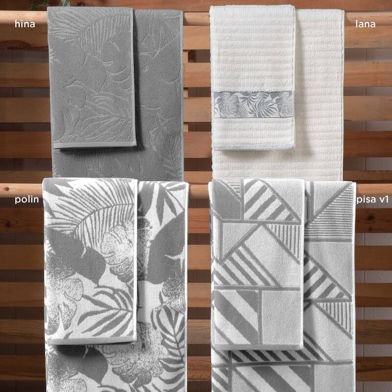 HİNA HAVLU 50*90 GRİ