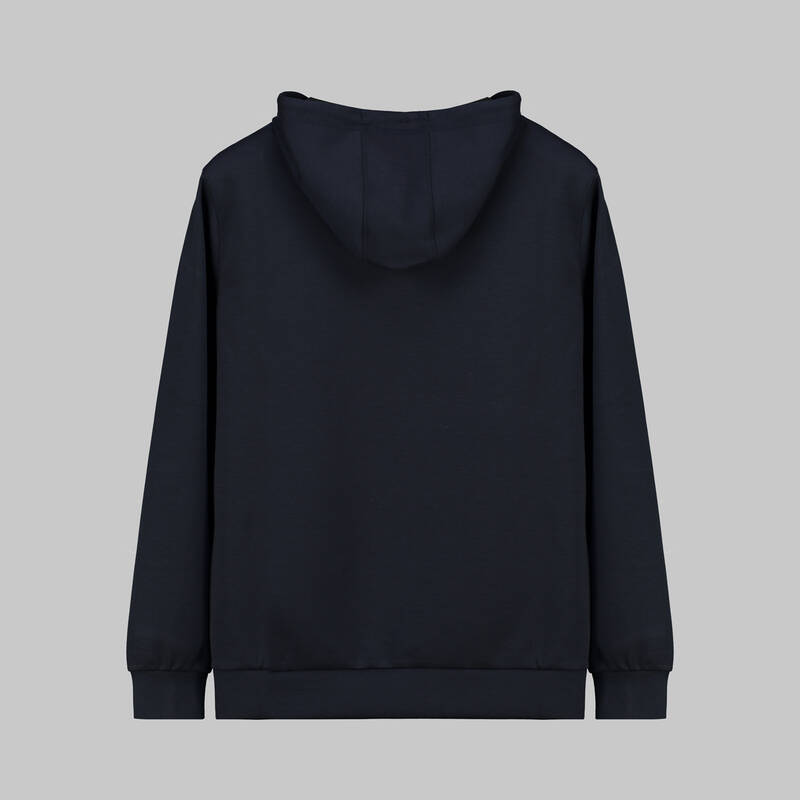 KAPÜŞONLU SİYAH SWEATSHIRT