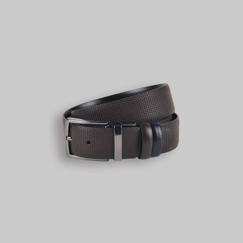 ÇİFT TARAFLI DÜZ/DESENLİ DİKİŞSİZ KEMER