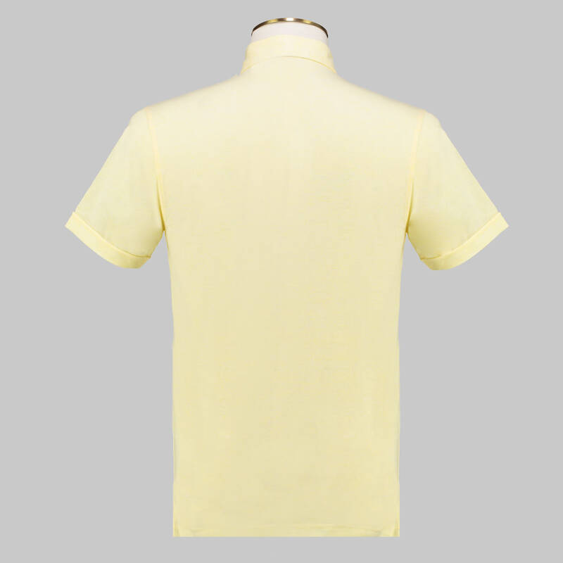 INTERVIEW POLO YAKA SARI T-SHIRT