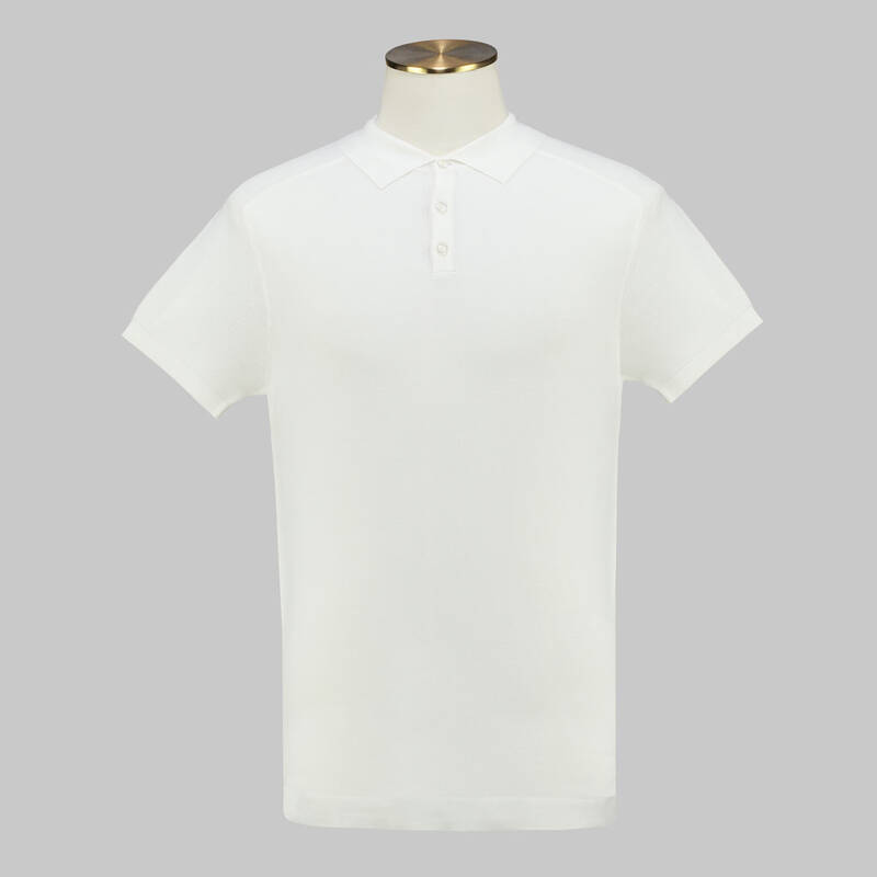 SARAR POLO YAKA BEYAZ TRİKO