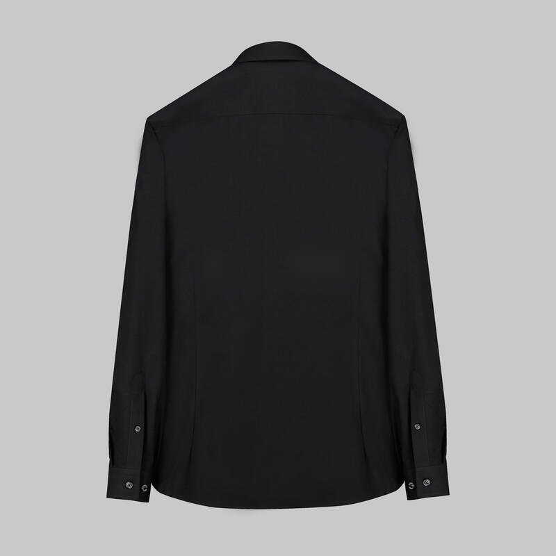 SOSA UZUN KOL SİYAH GÖMLEK