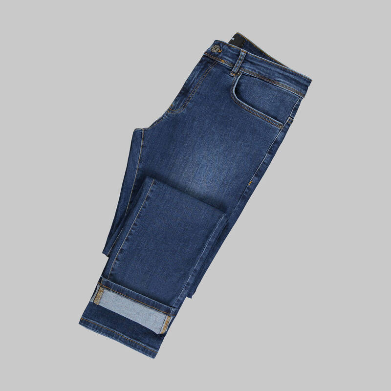 PALADIUM LACİVERT KOT PANTOLON