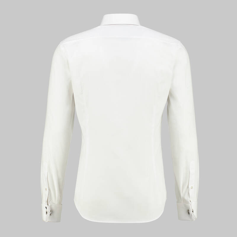 MISHEY BEYAZ SMOKİN GÖMLEK