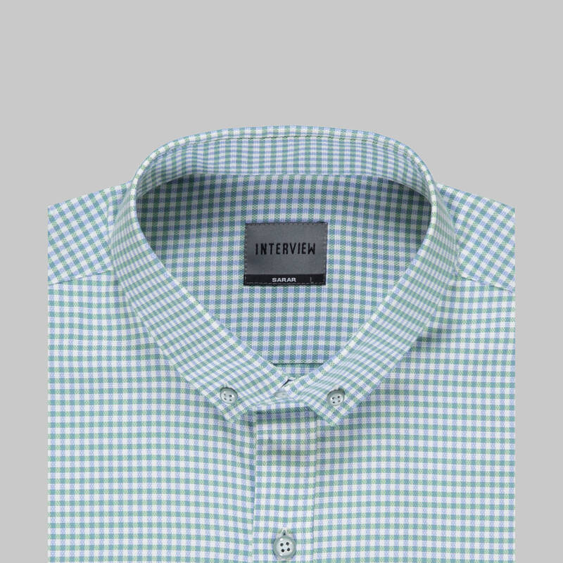 GOIAS KARELİ KOYU KAHVERENGİ GÖMLEK