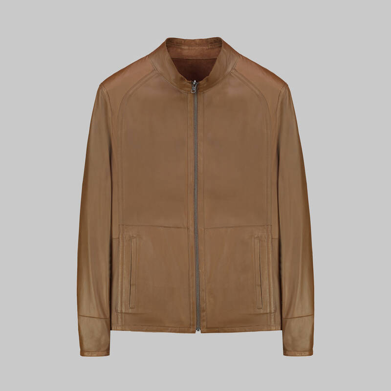 ÇİFT TARAFLI SÜET TABA DERİ CEKET